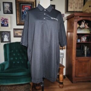 Nike Men's Polo Shirt NWT Black Dri Fit Toll Brothers Vegas New With Tags XL